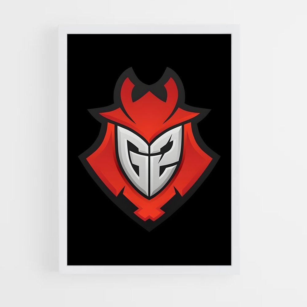 Poster G2 Fury – affiche Esports (vue 3)